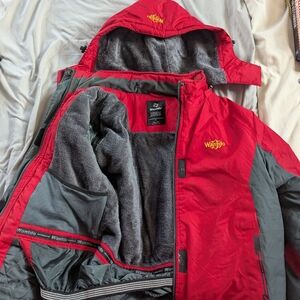 Women's Red Ski Jacket